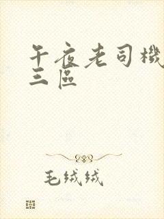 午夜老司机一二三区