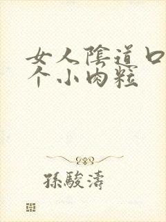 女人阴道口有两个小肉粒