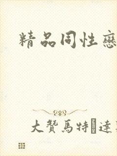 精品同性恋毛片封面