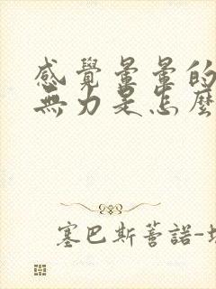 感觉晕晕的浑身无力是怎么回事封面