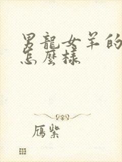 男龙女羊的婚姻怎么样封面