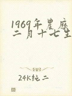 1969年农历二月十七生啥命