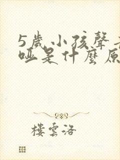 5岁小孩声音嘶哑是什么原因造成的