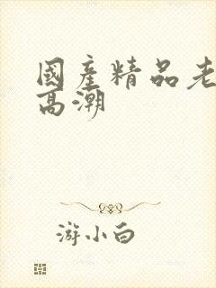 国产精品老熟女高潮