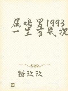 属鸡男1993一生有几次婚姻呢