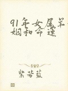 91年女属羊婚姻和命运