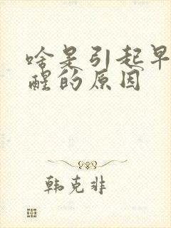 啥是引起早醒易醒的原因