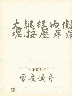 大腿根内侧有肿块,按压疼痛