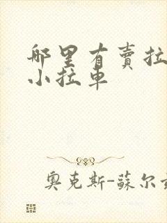 哪里有卖拉货的小拉车