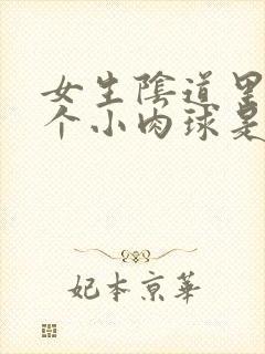 女生阴道里面有个小肉球是怎么回事