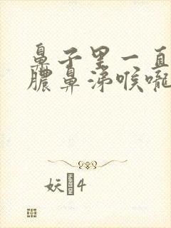 鼻子里一直有黄脓鼻涕喉咙里有痰