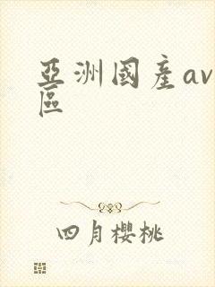 亚洲国产av一区