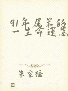 91年属羊的人一生命运怎么样