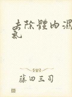 去除体内湿气寒气