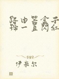 路由器盒子光信号一直闪红灯