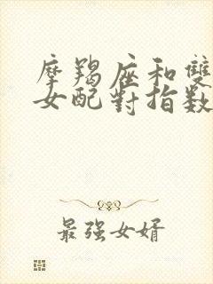 摩羯座和双子座女配对指数