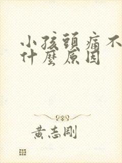 小孩头痛不发烧什么原因