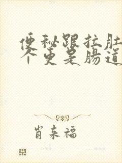 便秘跟拉肚子哪个更是肠道问题