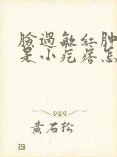 脸过敏红肿痒都是小疙瘩怎么办