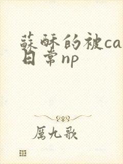 苏酥的被cao日常np