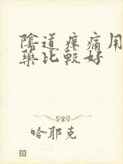 阴道痒痛用什么药比较好