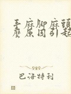 手麻脚麻头晕什么原因引起的