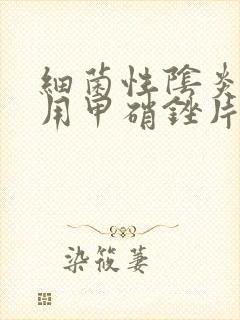 细菌性阴炎可以用甲硝锉片塞吗