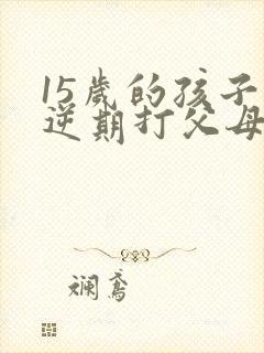 15岁的孩子叛逆期打父母封面