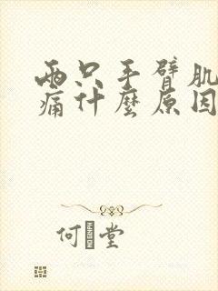 两只手臂肌肉酸痛什么原因引起的