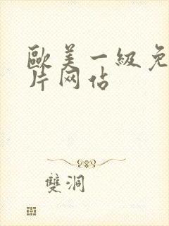 欧美一级免费大片网站封面