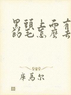 黑头上面有黑色的毛怎么去除封面