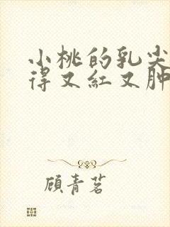 小桃的乳尖被吸得又红又肿