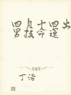 四月十四出生的男孩命运