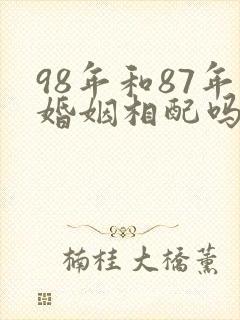 98年和87年婚姻相配吗封面