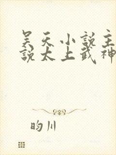 吴天小说主角小说太上武神诀免费阅读