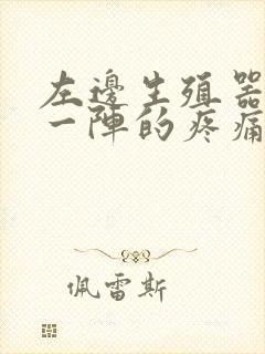 左边生殖器一阵一阵的疼痛