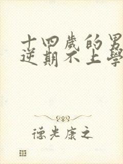 十四岁的男孩叛逆期不上学用方法补救