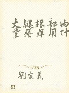 大腿根部内侧阴囊瘙痒用什么药