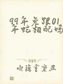 99年兔跟01年蛇相配吗