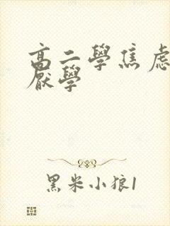 高二学焦虑抑郁厌学封面