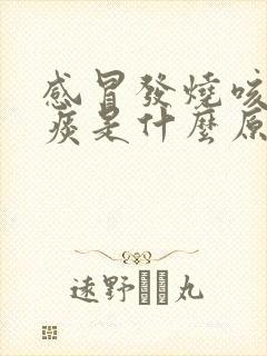 感冒发烧咳嗽有痰是什么原因