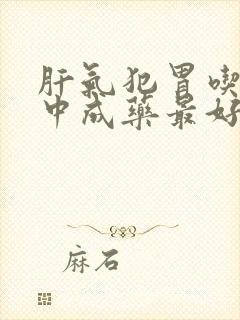 肝气犯胃吃什么中成药最好