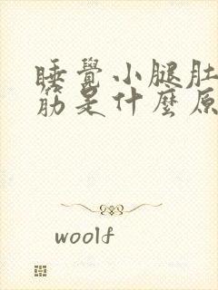 睡觉小腿肚子抽筋是什么原因引起的