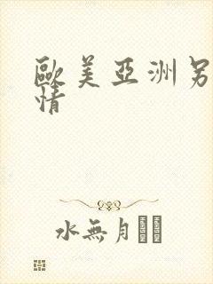 欧美亚洲另类激情