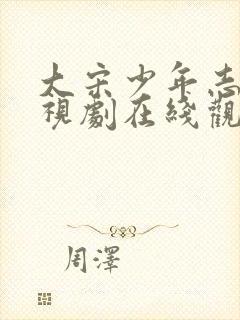 大宋少年志2电视剧在线观看