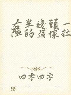 右半边头一阵一阵的痛像拉扯神经封面