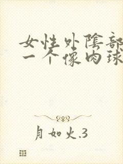 女性外阴部长了一个像肉球的疙瘩