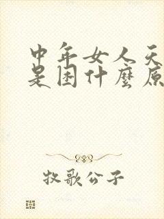 中年女人天天总是困什么原因