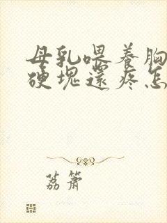 母乳喂养胸部有硬块还疼怎么解决