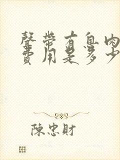 声带有息肉手术费用是多少